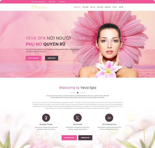 website mẫu 1